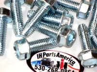 3/8"-16 x 1-1/4" Hex Washer Head Threaded Cutting Bolt