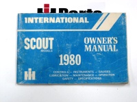 Used Owners Manual for 1980 Scout II