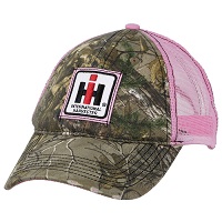 IH Ladies Pink & Camo Logo Cap