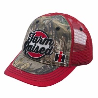 IH Toddler Camo & Red Farm Raised Cap