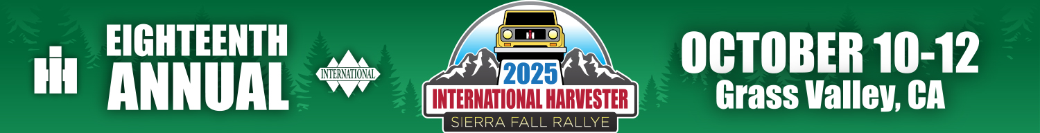 IH Sierra Fall Rallye