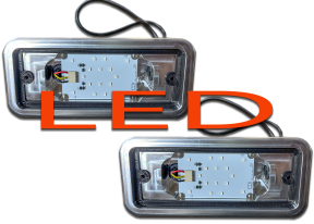LED Front Turn Signal Kit for 1971-77 Scout II, Terra or Traveler and D-Series Pickup - Early