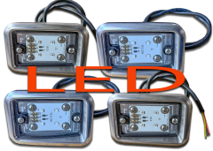 LED Marker Light Kit for 1971-80 Scout II, Terra or Traveler and D-Series Pickup