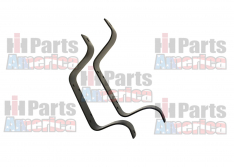 Replacement Rear Bumper Bracket Set for 1971-80 Scout II, Terra or Traveler w/ Stock Bumper