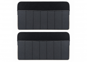 Dark Gray/Black Door Panel Set w/Trim for 1977-80 Scout II, Terra or Traveler Without Steel Panel