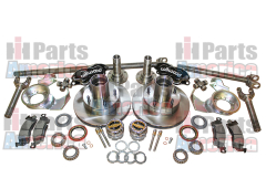 CPT Disc Brake Conversion Kit for 1972-73 D-Series Pickup or Travelall with Open Knuckle Dana 44