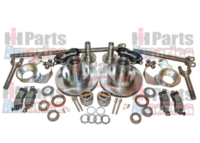CPT Disc Brake Conversion Kit for 1972-73 D-Series Pickup or Travelall with Open Knuckle Dana 44