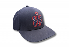 American Flag Filled IH Logo Baseball Cap