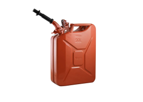 20 Liter Red Fuel Jerry Can w/ Spout