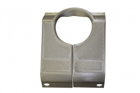 1961-68 C-Series Pickup or Travelall Steering Column Cover - Gray