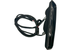 Satin Black Taillight Housing Assembly for 1971-77 Scout II, Terra or Traveler & Pickup