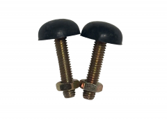Rubber Headed Hood Stop Set for 1971-80 Scout II, Terra or Traveler
