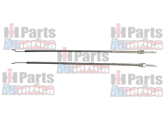 Hood Release Cable 1971-80 Scout II, Terra or Traveler