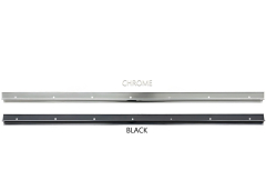 Aftermarket Door Opening Scuff Plate for Carpet or Floor Mat & Door Seal Retainer