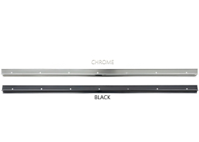 Aftermarket Door Opening Scuff Plate for Carpet or Floor Mat & Door Seal Retainer