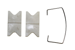 Door Hinge Wear Pad Repair Kit for 1971-80 Scout II, Terra or Traveler