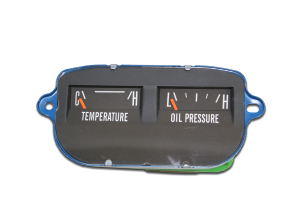 Restored Temperature and Oil Pressure Gauge for Scout II, Pickup or Travelall