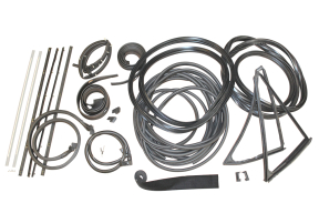 Complete Weatherstrip Kit for 1972-80 Scout II w/ Travel Top