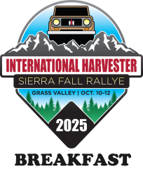 SOLD OUT!!! - Sunday Breakfast Ticket for the 2025 IH Sierra Fall Rallye