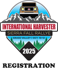 CLOSED!!! - Online Registration for the 2025 IH Sierra Fall Rallye