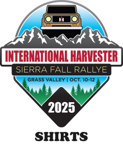 CLOSED!!! - 2025 IH Sierra Fall Rallye Tshirt