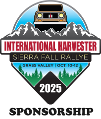 CLOSED!!! - Online Sponsorship for the 2025 IH Sierra Fall Rallye
