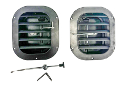 Kick Panel Vent Assembly for 1971-80 Scout II, Terra or Traveler