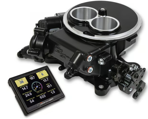 Holley Sniper EFI - 2300 2 Barrel Style Full Master Kit - Black Finish