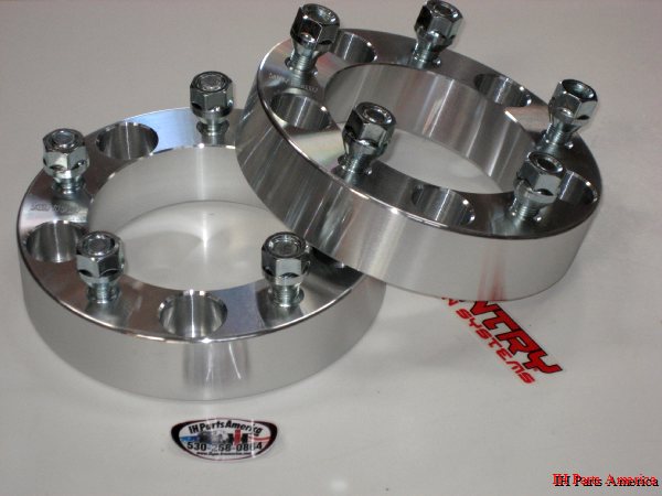 Rough Country 5 Lug x 5.5" x 1.5" Thick Wheel Spacer Set