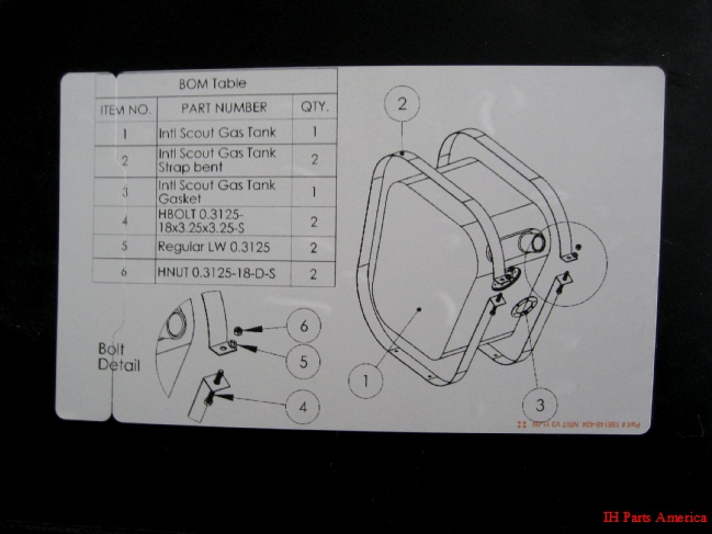 Polyethylene Fuel Tank for 1961-71 Scout 80, 800, 800A ... towing wiring adapters 