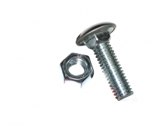 7/16" x 1.5" Chrome Cap Bumper Bolt