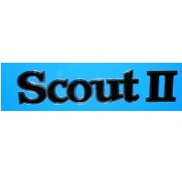 Scout II Decal - - Eliminates Emblem - For 1971-80 Scout II