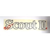 Scout II Decal for 1980 Scout II