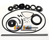 1950-1956 'L' 'R' 'S' Series Truck With A SINGLE Rear Window Rubber Kit