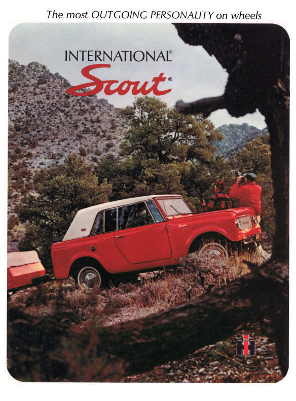 1967 IH International Harvester Scout 800 Sales Brochure