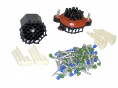 Firewall Bulkhead Connector, 18-12 Gauge, 22 Circuit, with Connectors and Seals