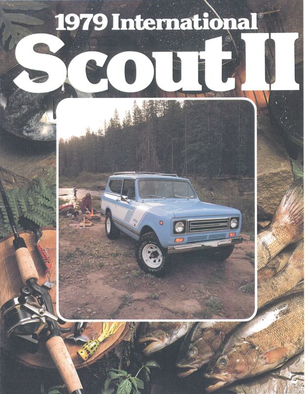 Sales Brochure for 1979 IH International Harvester Scout II