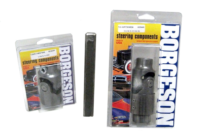 Borgeson Steering Lower Column Kit w/ Vibration Joint for 71-80 Scout II, Terra & Traveler