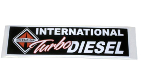 International Turbo Diesel Bumper Sticker