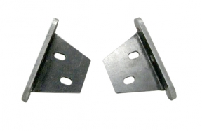 CPT Front Shackle Plates w/ Factory Swaybar for 1971-80 Scout II, Terra, Traveler