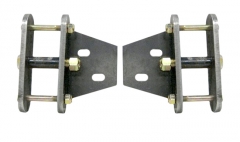 CPT 5" Heavy Duty Front Shackle Set w/ Factory Swaybar for 1971-80 Scout II, Terra, Traveler