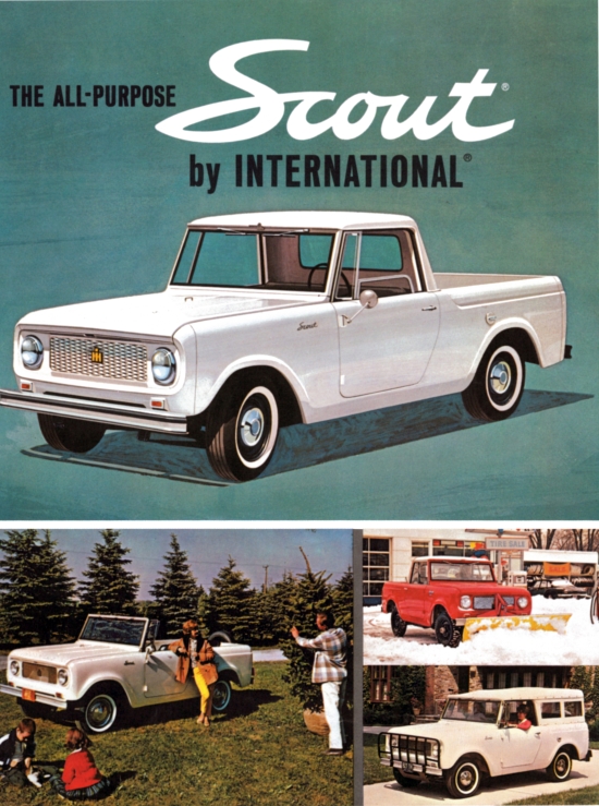 1963 IH International Harvester Scout Sales Brochure