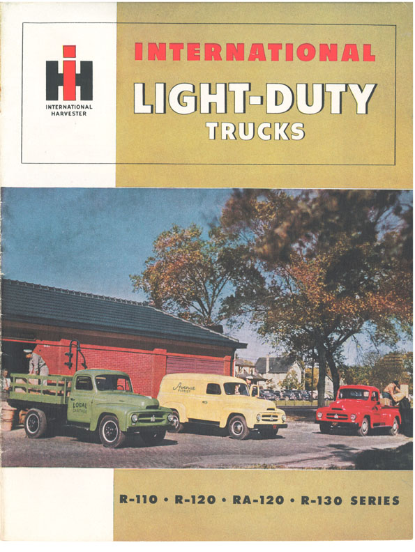 IH Parts America: Sales Brochure for 1953 R-Series Light Duty Truck