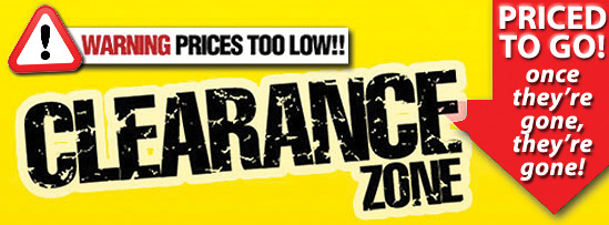 -CLEARANCE ITEMS-