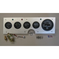 CPT Dash Panel Kit w/ Isspro Gauges for 1966-71 Scout 800, 800A, 800B