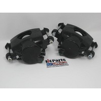 GM 7" Large Single Piston Powder Coated Caliper Set