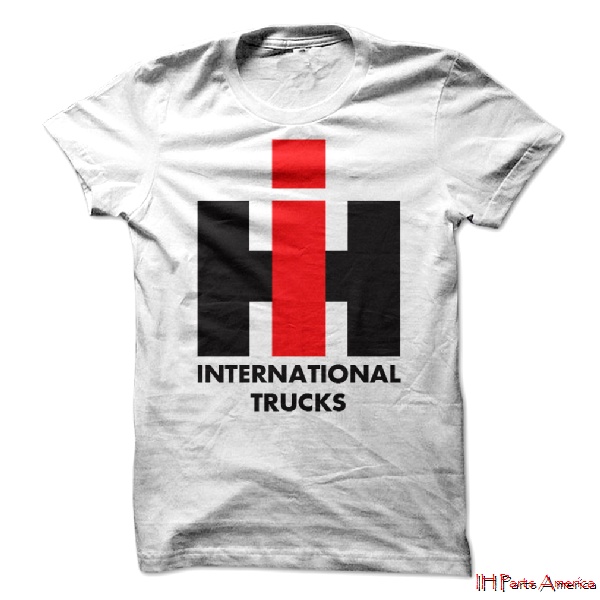 CLOSE OUT SALE - IH International Harvester Shirt - White - SAVE 25%