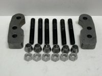 PartsMike Long Stud Hysteer Arm Hardware Kit w/ Tall Spacers for Dana 44 Front Axle