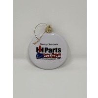 IH Parts America Flat Christmas Tree Ornament