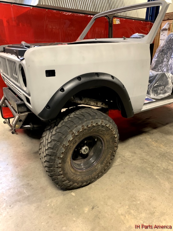 Bolt On Pocket Style Fender Flare Set for 197180 Scout II, Terra or Traveler IH Parts America